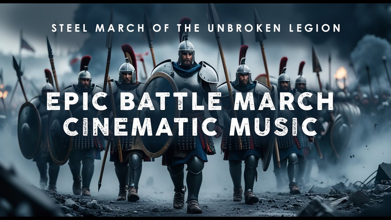 Epic Battle March Cinematic Music - Steel March of the Unbroken Legion