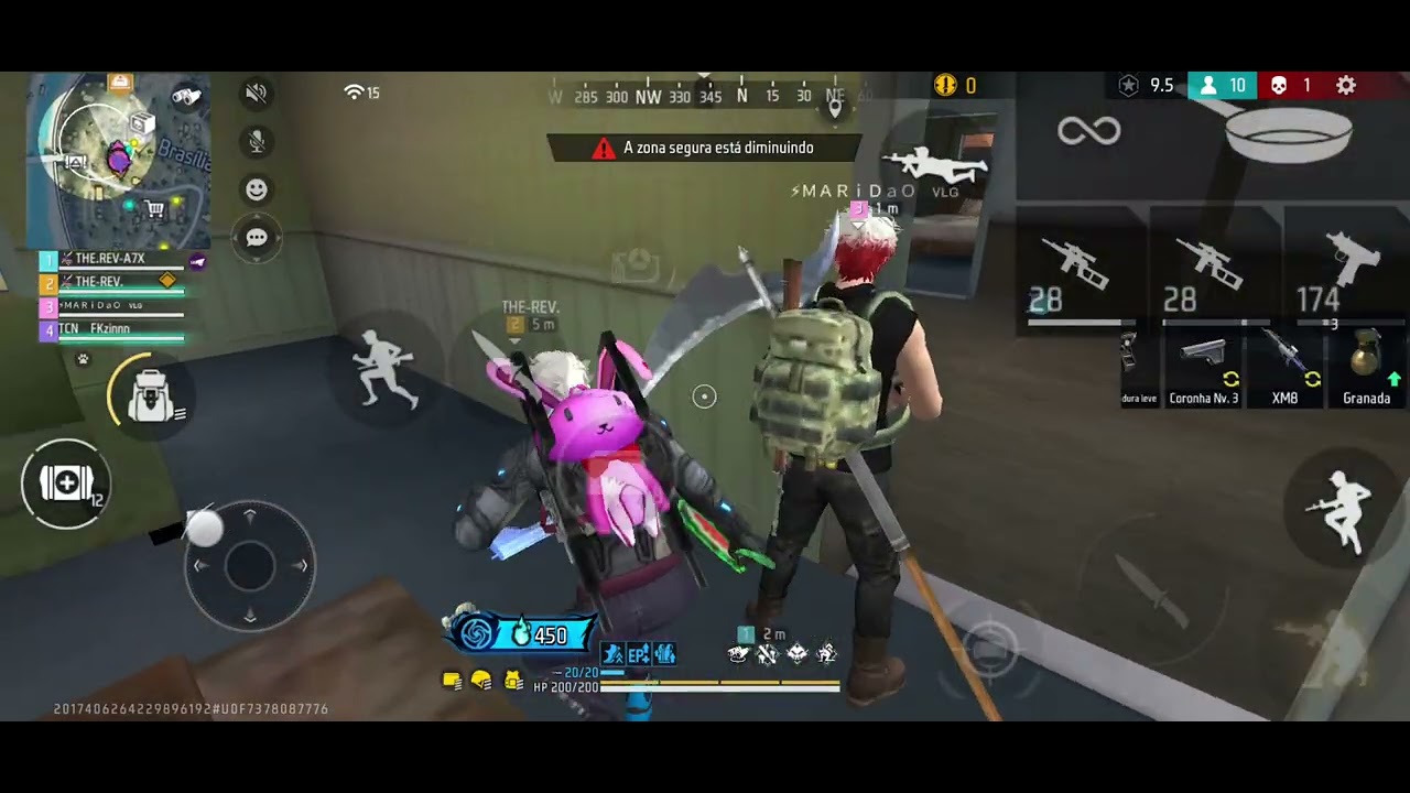 veja como um suporte mobile iniciante se comporta em um end game! #freefire #hilights #mobile #fyp  