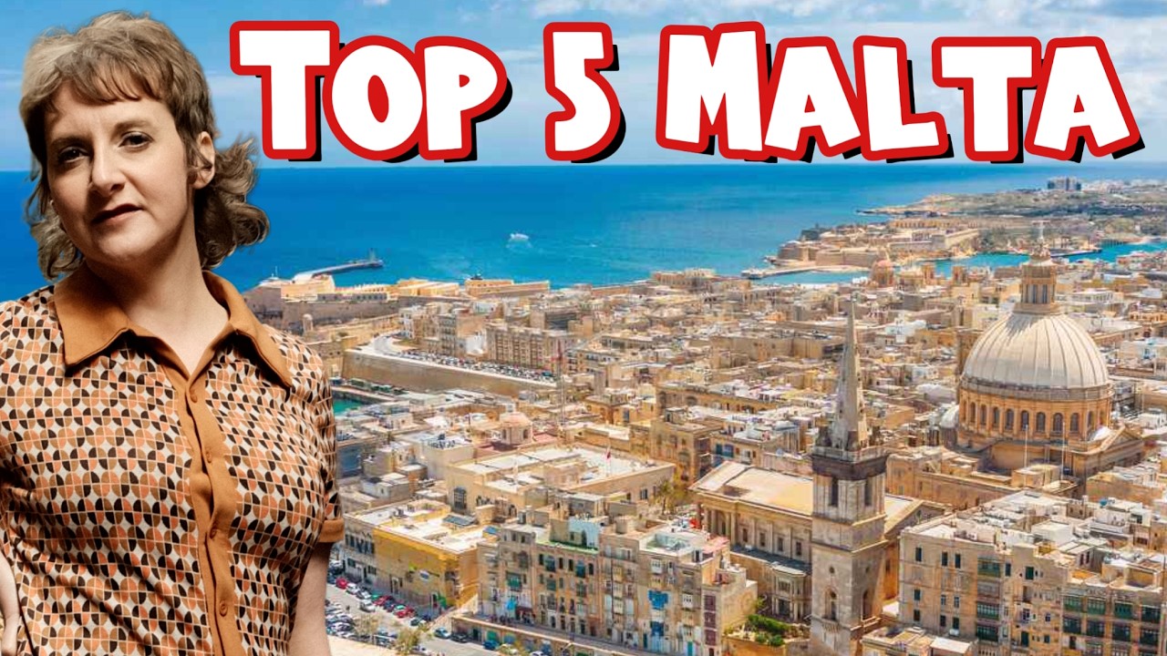 Top 5 Places to See in Malta: Valetta, Blue Grotto, Vintage Bus & City Walks