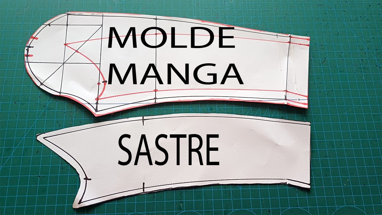 tu me pediste molde manga sastre, espero que practiques