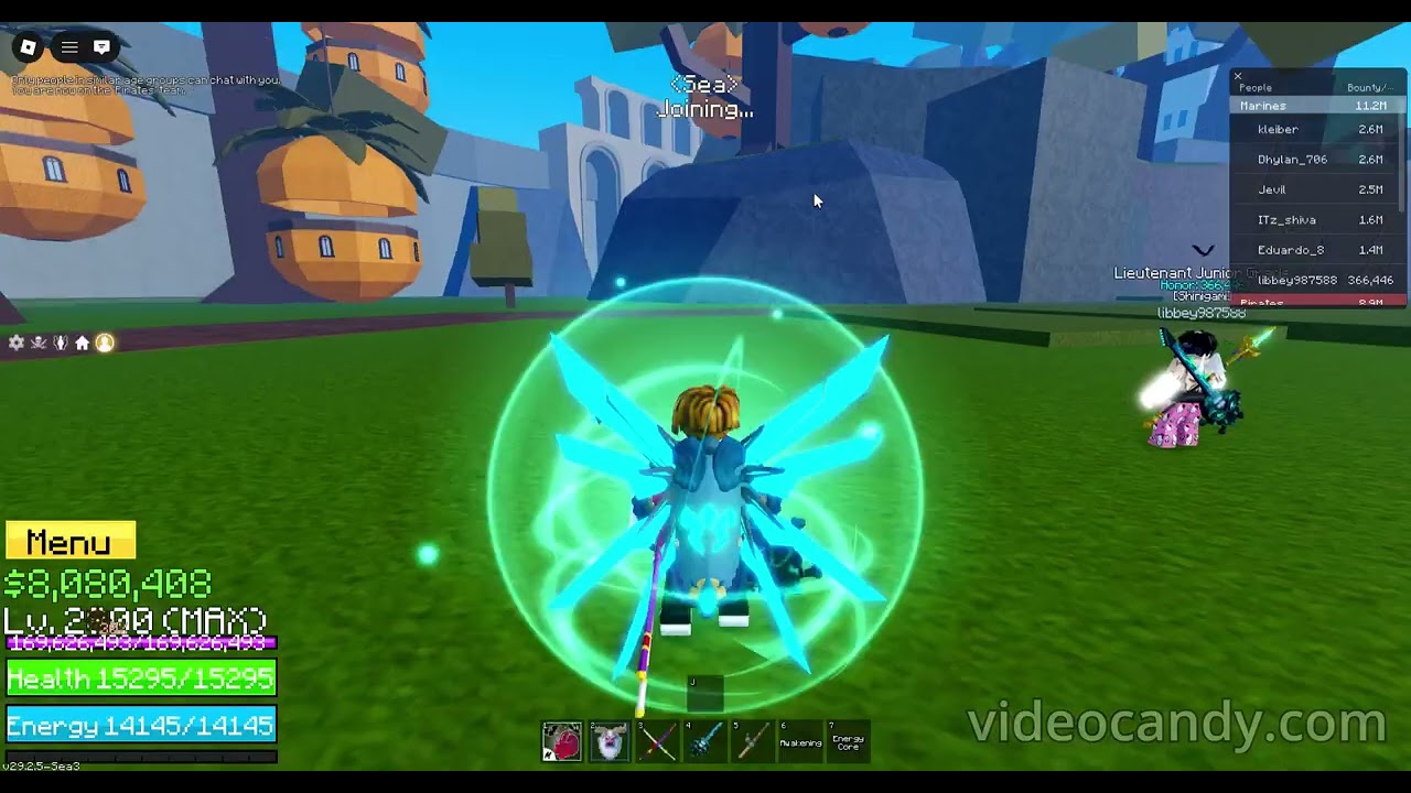 1 to 300 Mastery on yeti in Blox Fruits
