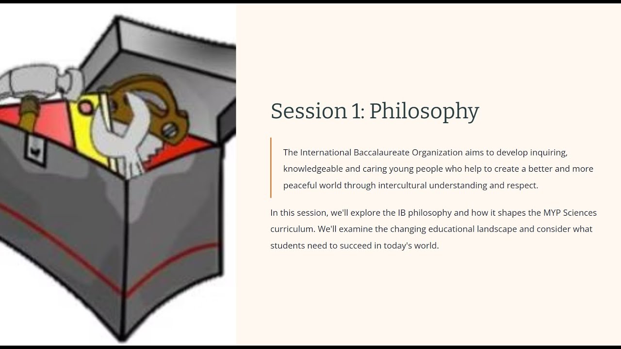 From Philosophy to Practice: Teaching MYP Sciences