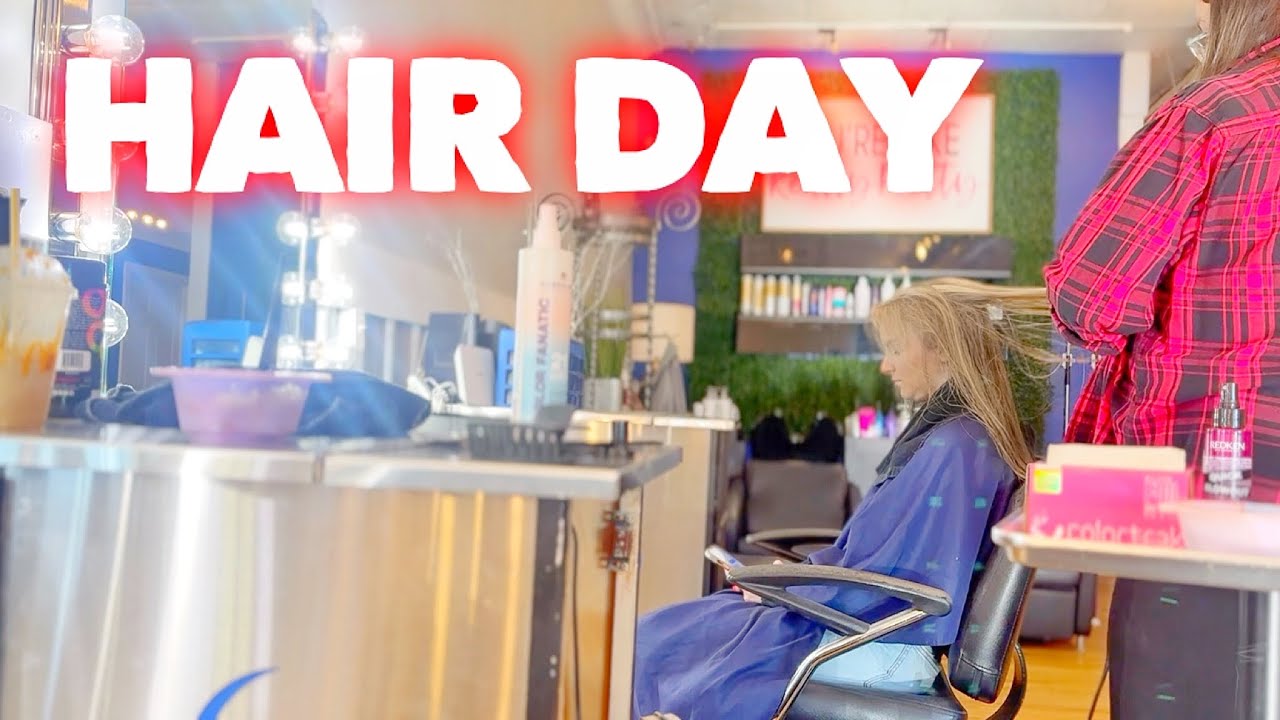 HAIR DAY | FEVER FREE | Vlogmas Day 20 | Family 5 Vlogs