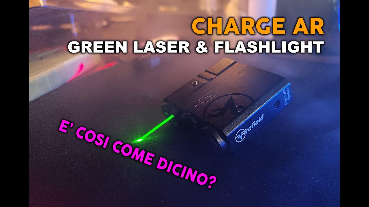 FIREFIELD CHARGE AR Green Laser and Flashlight | Recensione ITA | Turzo Airsoft