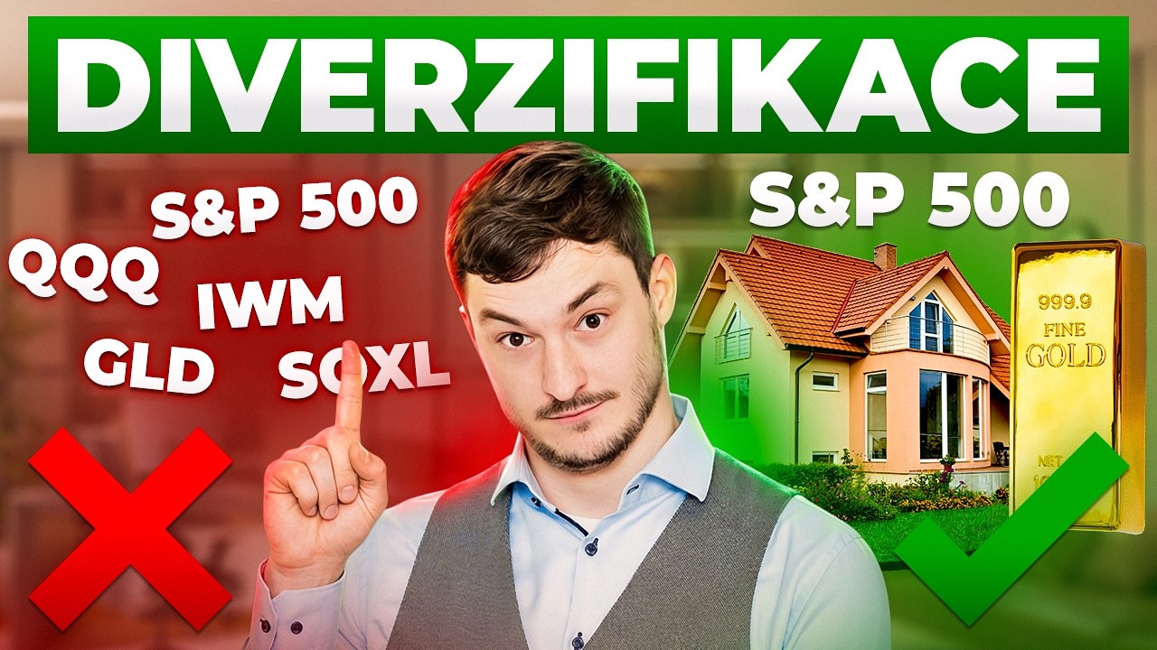 Jak správně diverzifikovat (ne jen kupovat víc fondů)