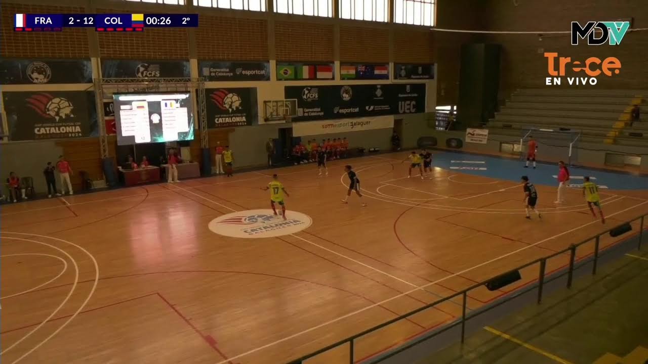 🇨🇴 Colombia vs. 🇫🇷 Francia | Mundial de Fútbol de Salón: 🌍⚽