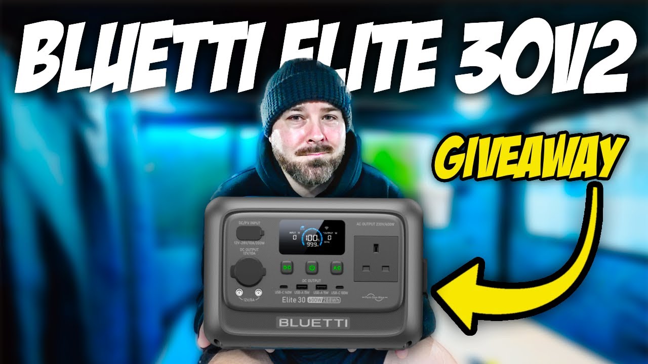 Не пропустите: розыгрыш электростанции Bluetti Elite 30 v2!