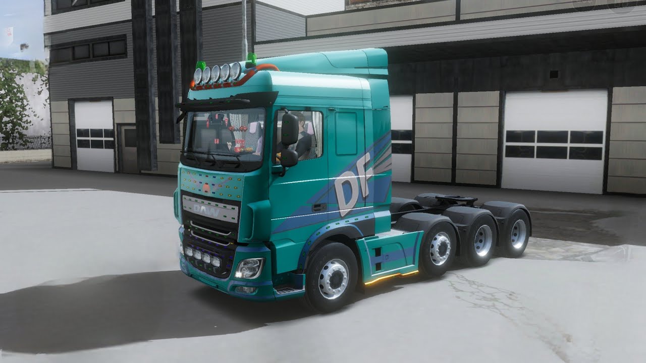 Truckers Of Europe 3, Deliver container to destination. Impressive gameplay😚. Enjoy it.