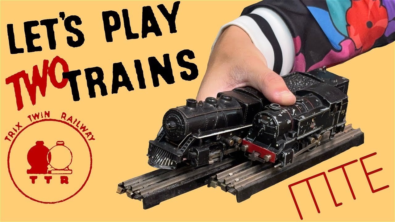 Let's Play Two Trains: The Trix Twin Railway
