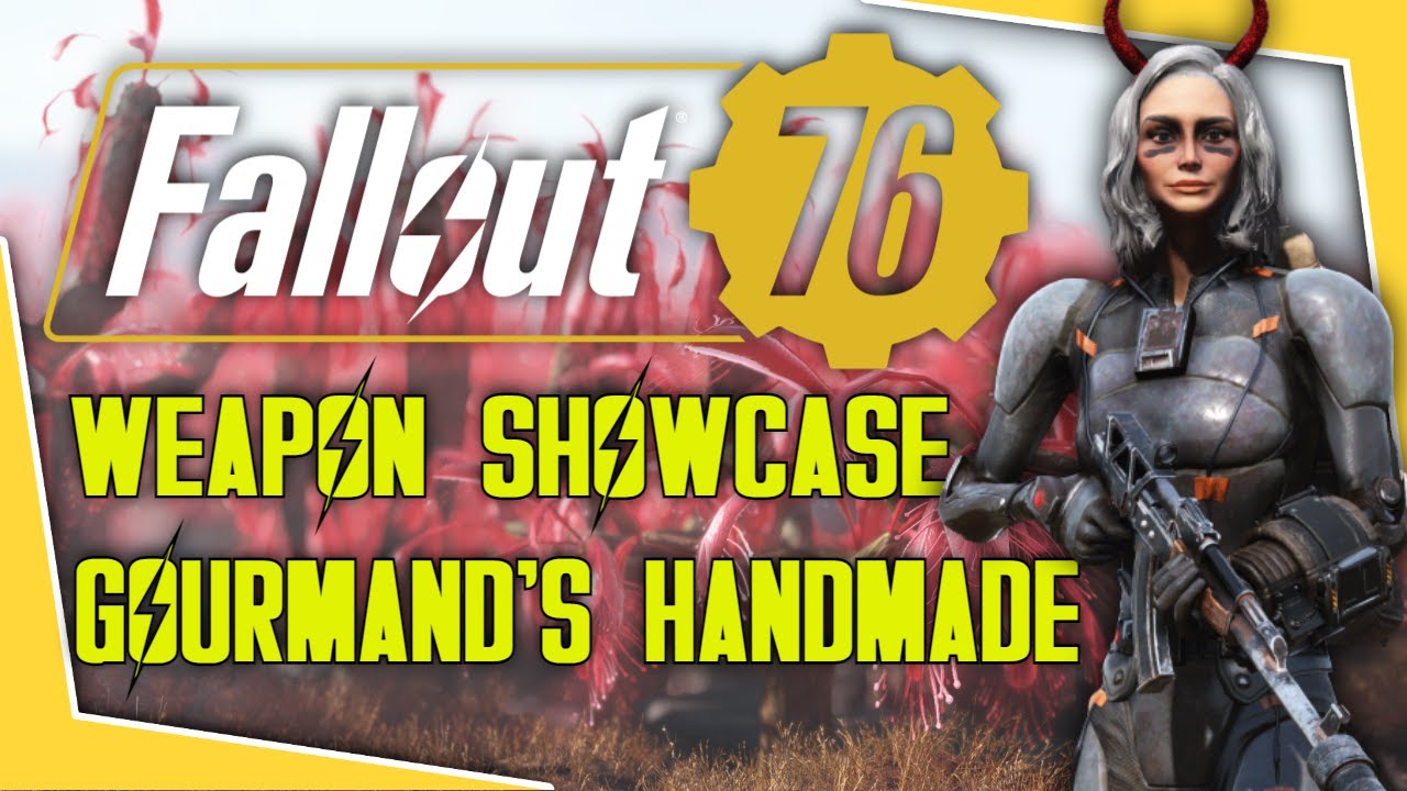 Fallout 76 PTS - Weapon Showcase: Gourmand’s Handmade