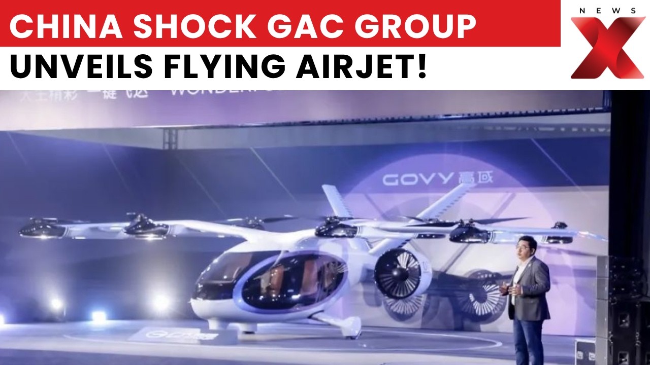 FUTURE IS HERE! China Unveils 250 Kmph Flying Car Govy AirJet | NewsX