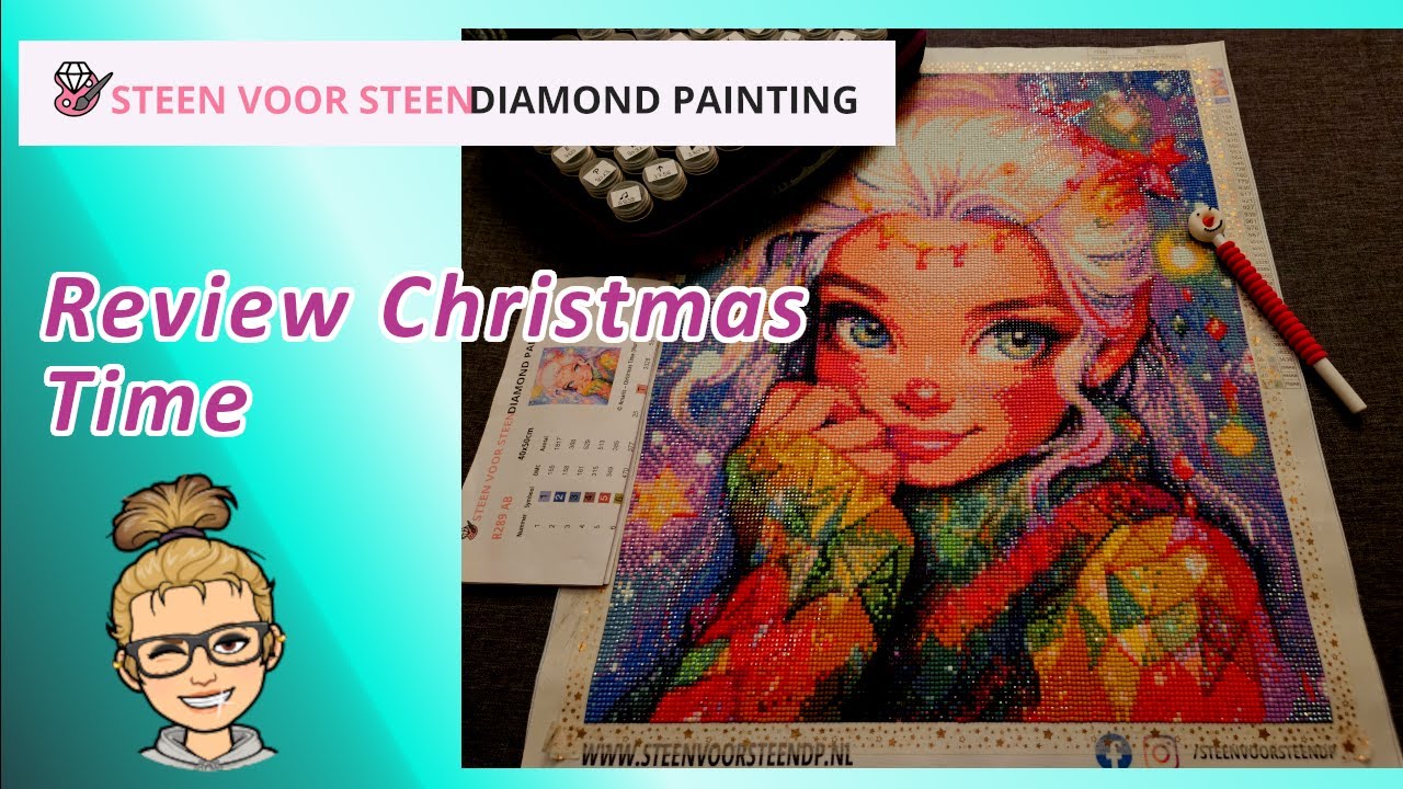 Review Christmas Time von Amaris / Steen voor Steen / Diamond Painting / #steenvoorsteen