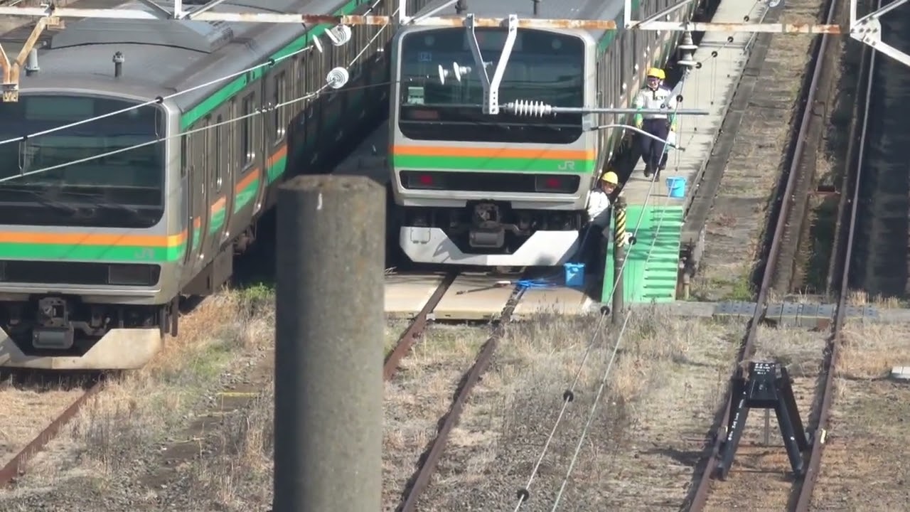尾久車両基地（田端駅