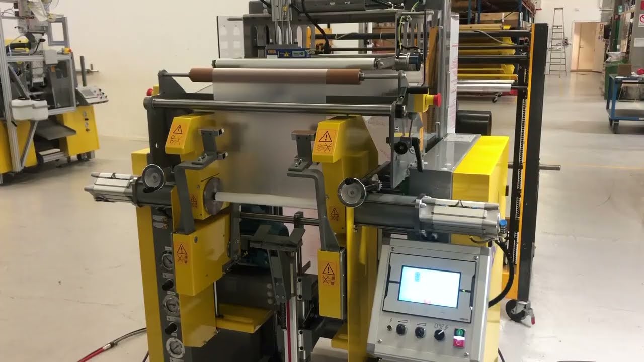 SP500 800 coreless winder   Also available with core attachment