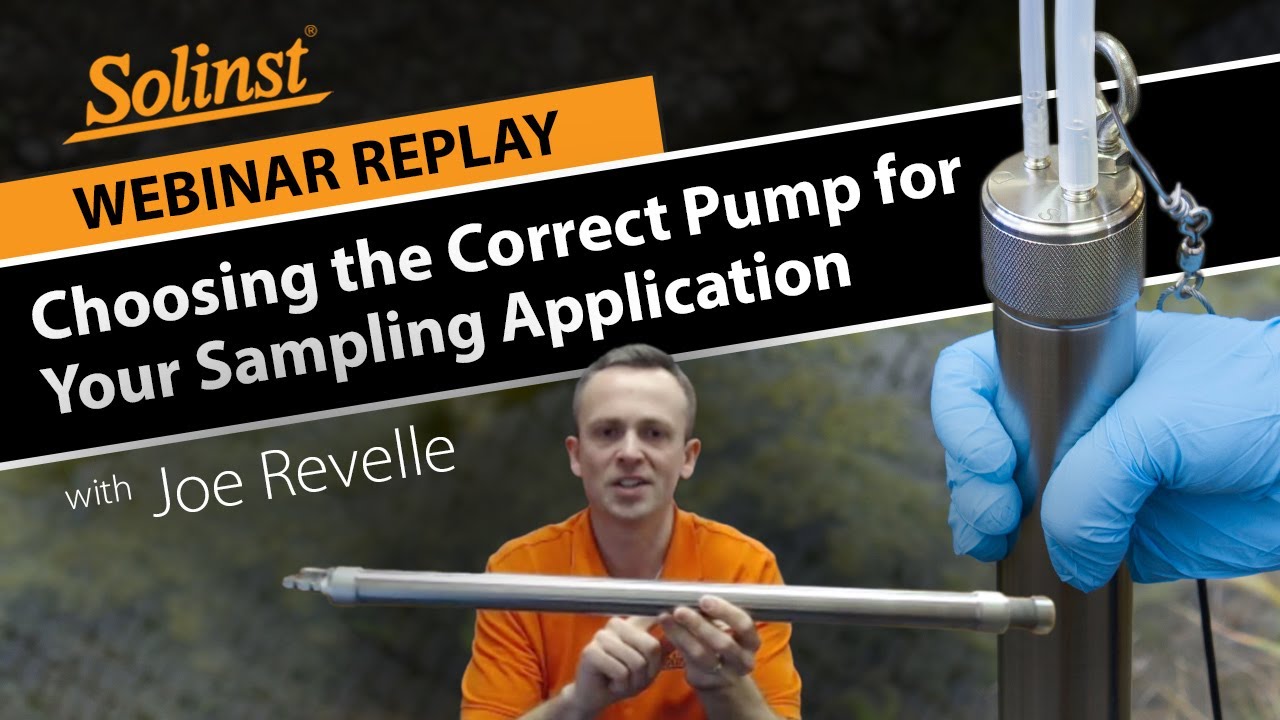 Choosing the Correct Pump for Your Sampling Application