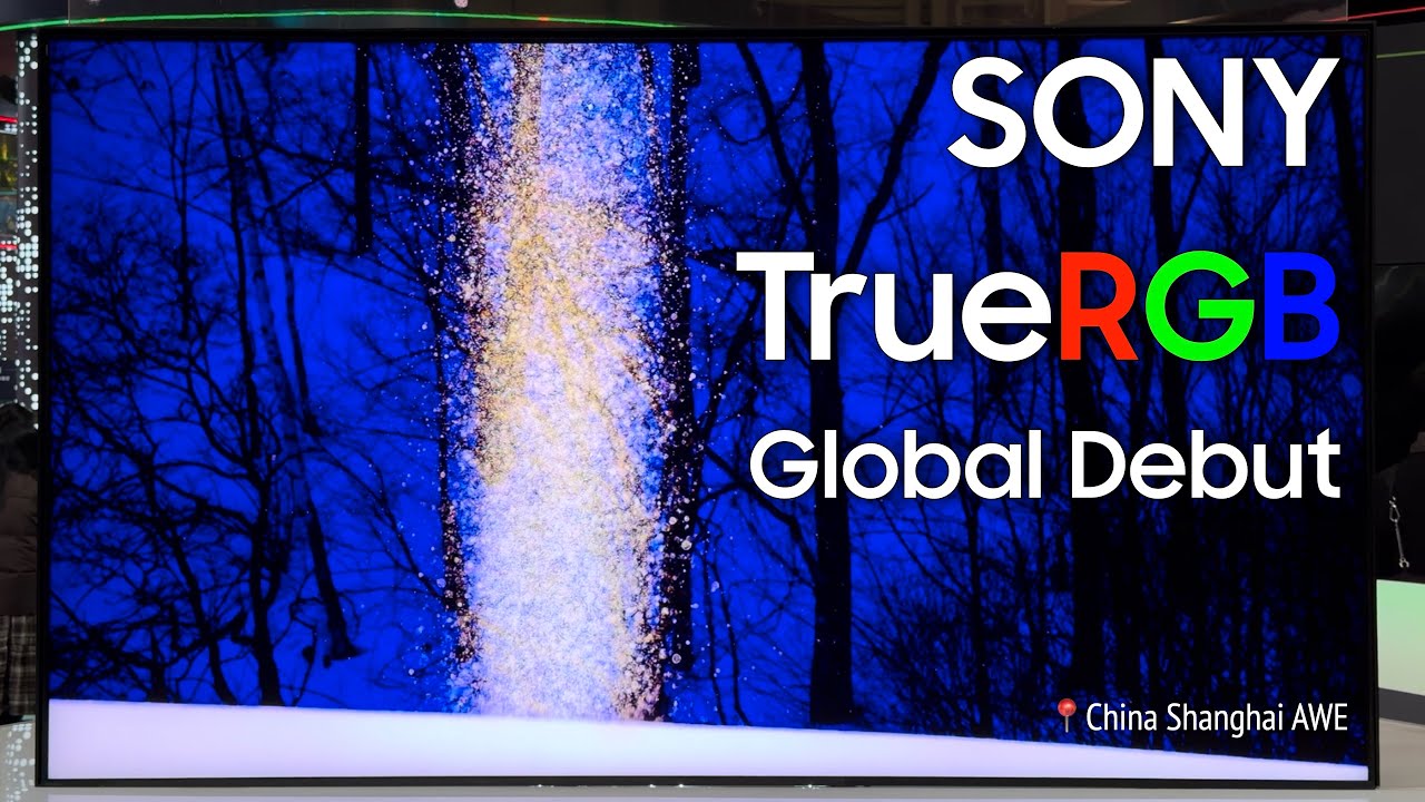 Sony True RGB LED TV 2026 Flagship Makes Its Global Debut !