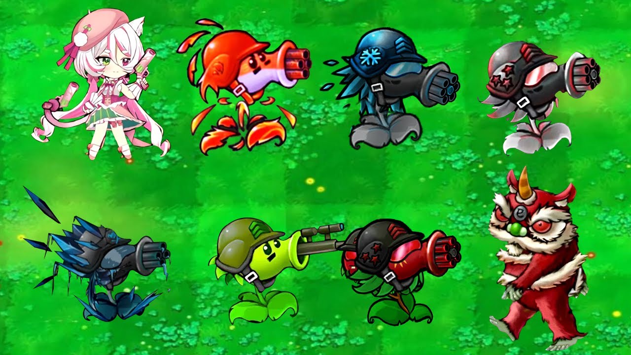 PVZ Fusion Customize map: Obsidian Family Plants PvZ Epic Mod Max Level Zombies Download Free