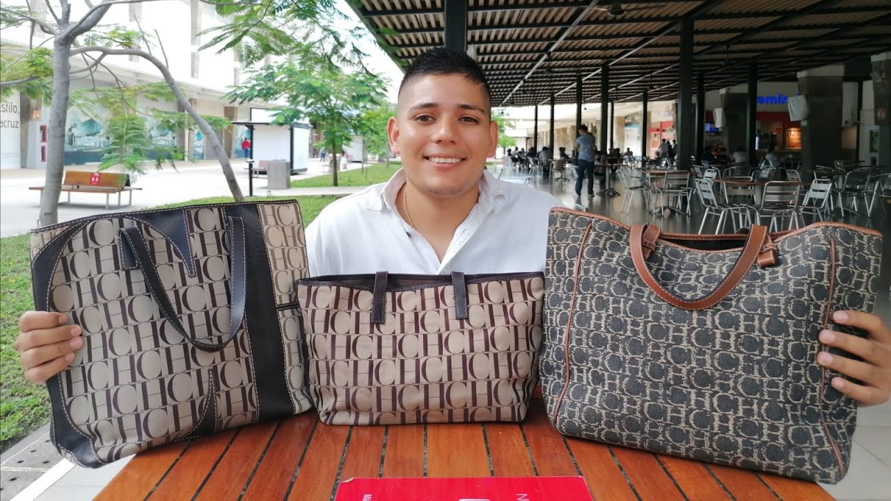como identificar una bolsa CAROLINA HERRERA ORIGINAL?