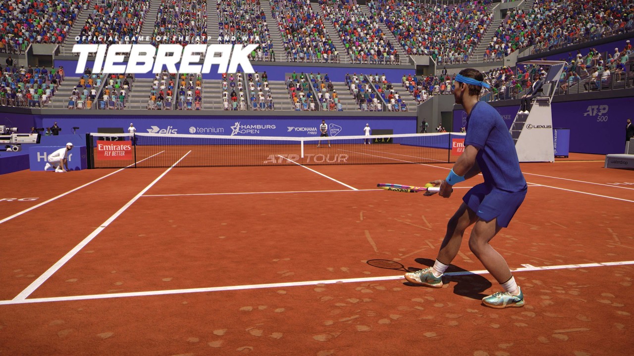 TIEBREAK - Rafael Nadal Vs Carlos Alcaraz I Hamburg Open I Best Of 3 Set Match I Legendary AI (PS5)