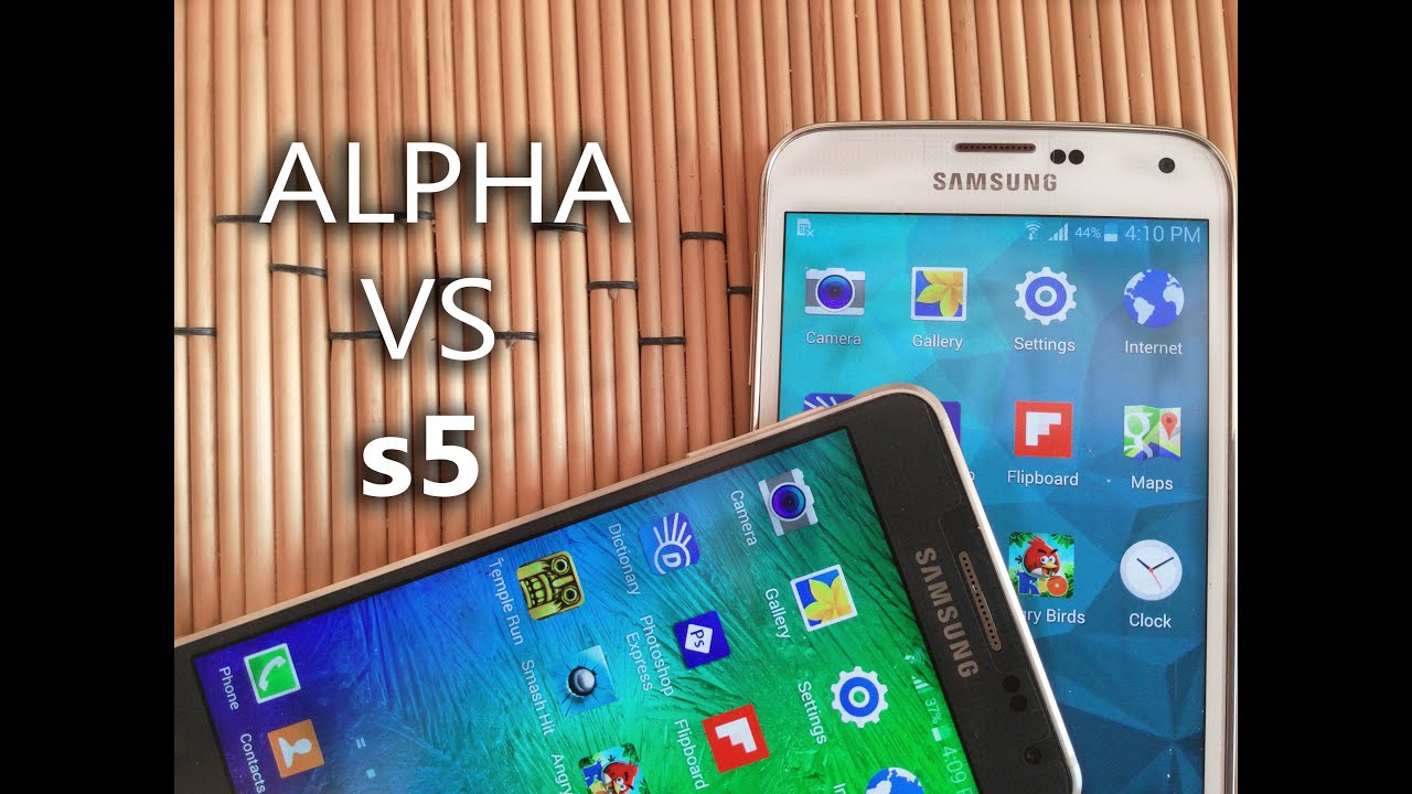 Samsung Galaxy Alpha vs Galaxy S5 Speed Test