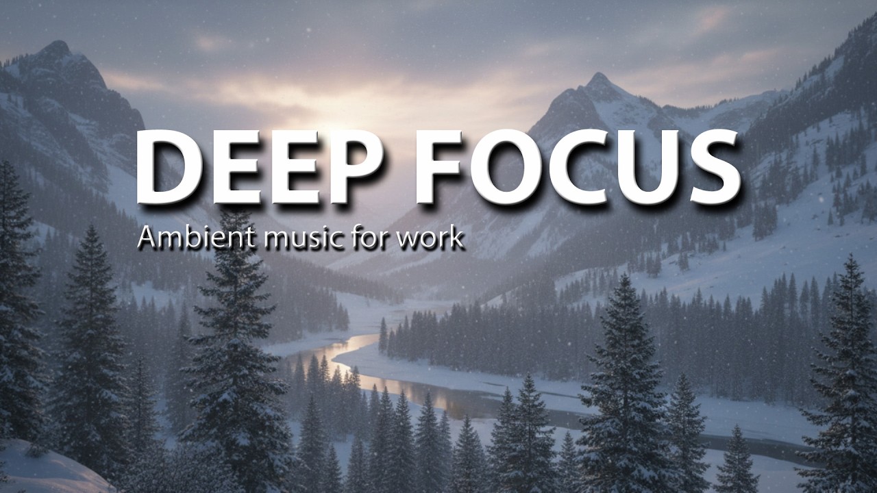 Deep Focus 2H | Late Night Deep Focus Ambient