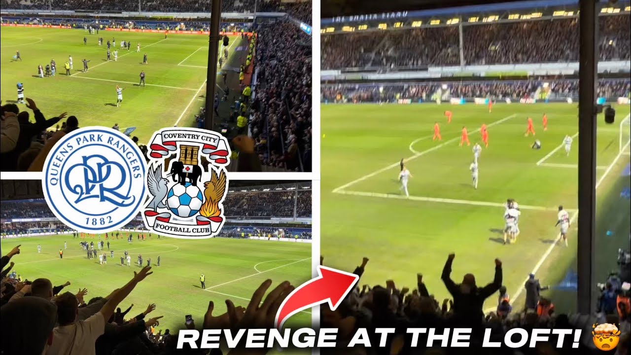 LIMBS AT THE LOFT as QPR BEAT LEAGUE LEADERS! | QPR Vs Coventry *VLOG