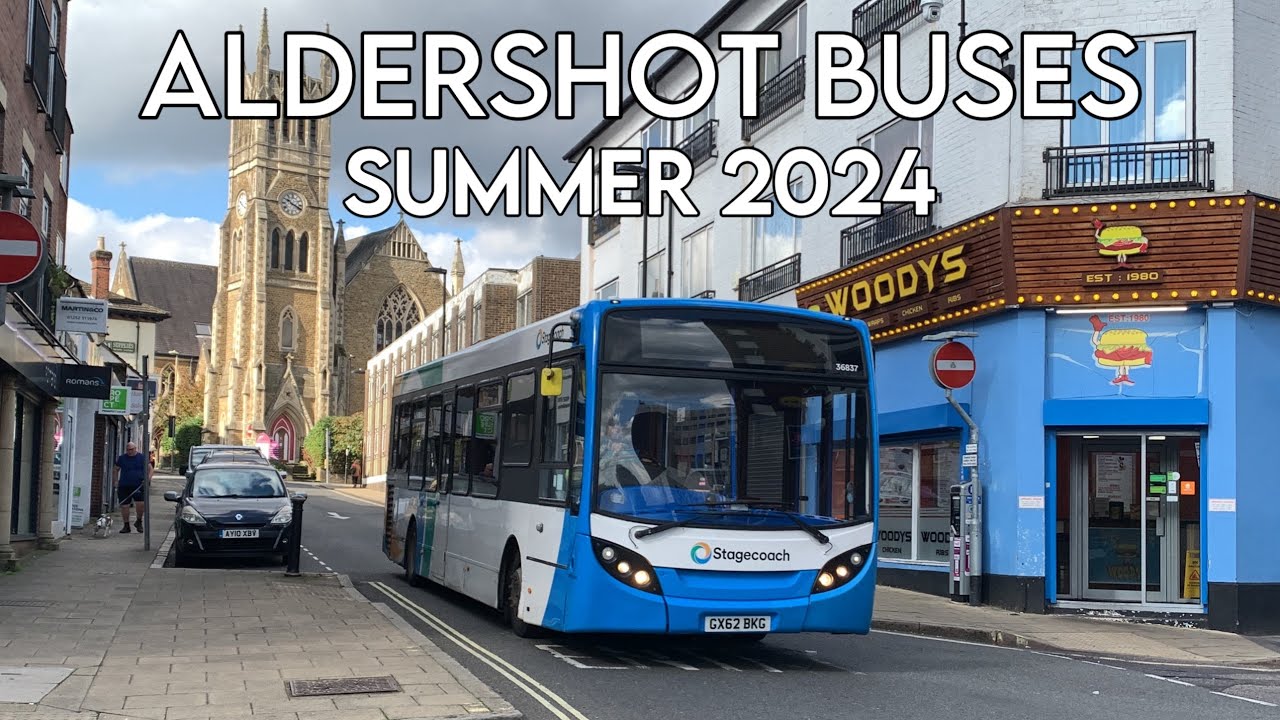 Aldershot Town Buses - Summer 2024