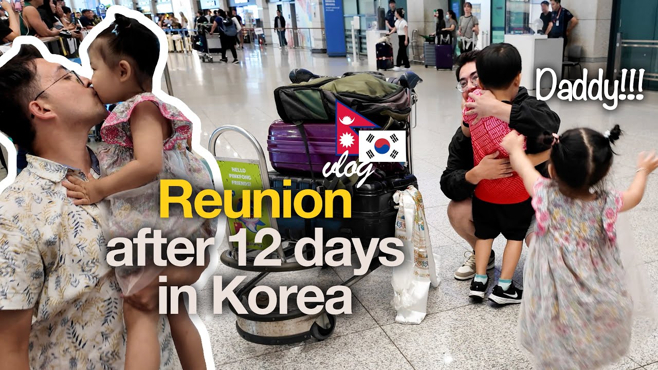 Our family reunion in Korea // Liana has changed a lot