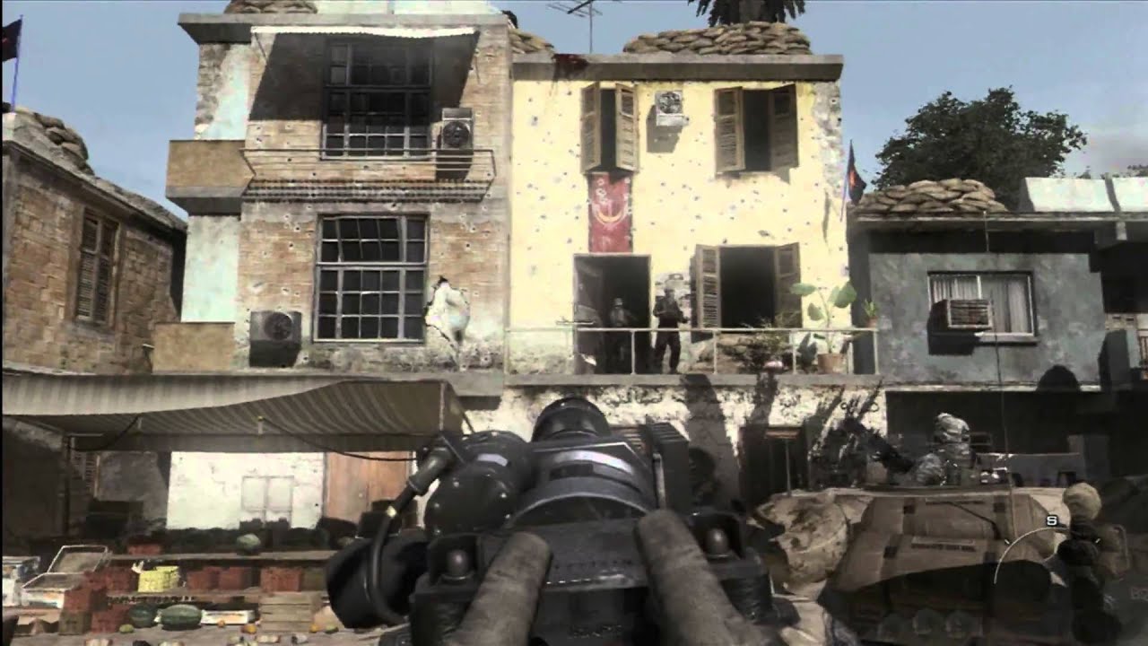 CGRgameplay - CALL OF DUTY: MODERN WARFARE 2 (XBOX 360) Level 1 Walkthrough Part 1