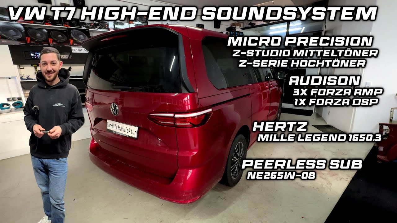 🔊 VW T7 - High-End Soundsystem