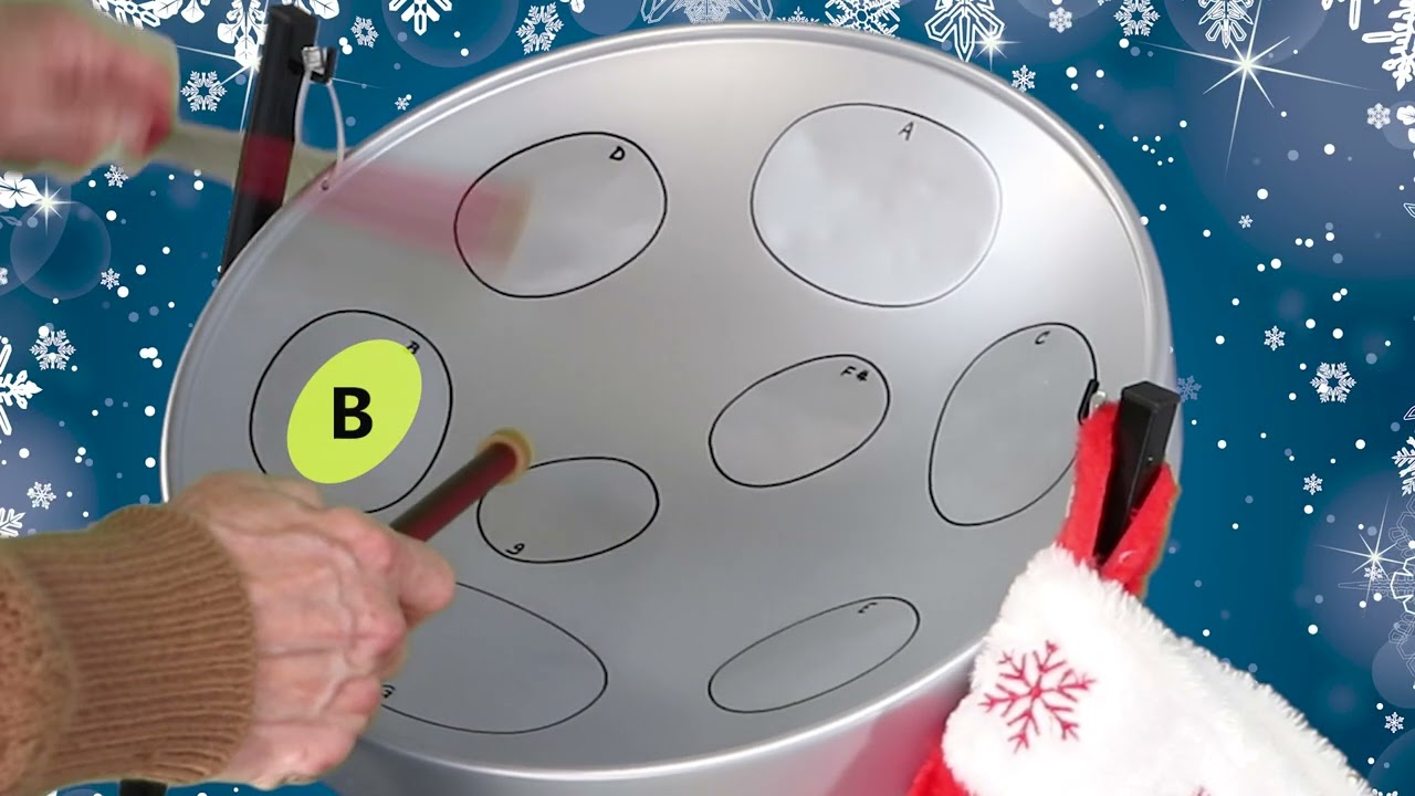 Jumbie Jammin' Christmas - How to Play Jingle Bells on a Steel Drum