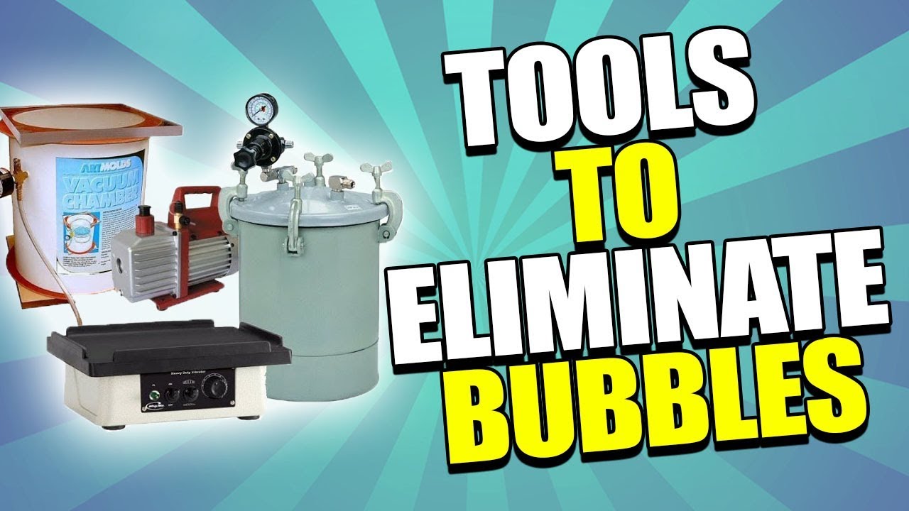 Eliminating Air Bubbles with a Vacuum Chamber, Pressure Pot & Vibrating Table