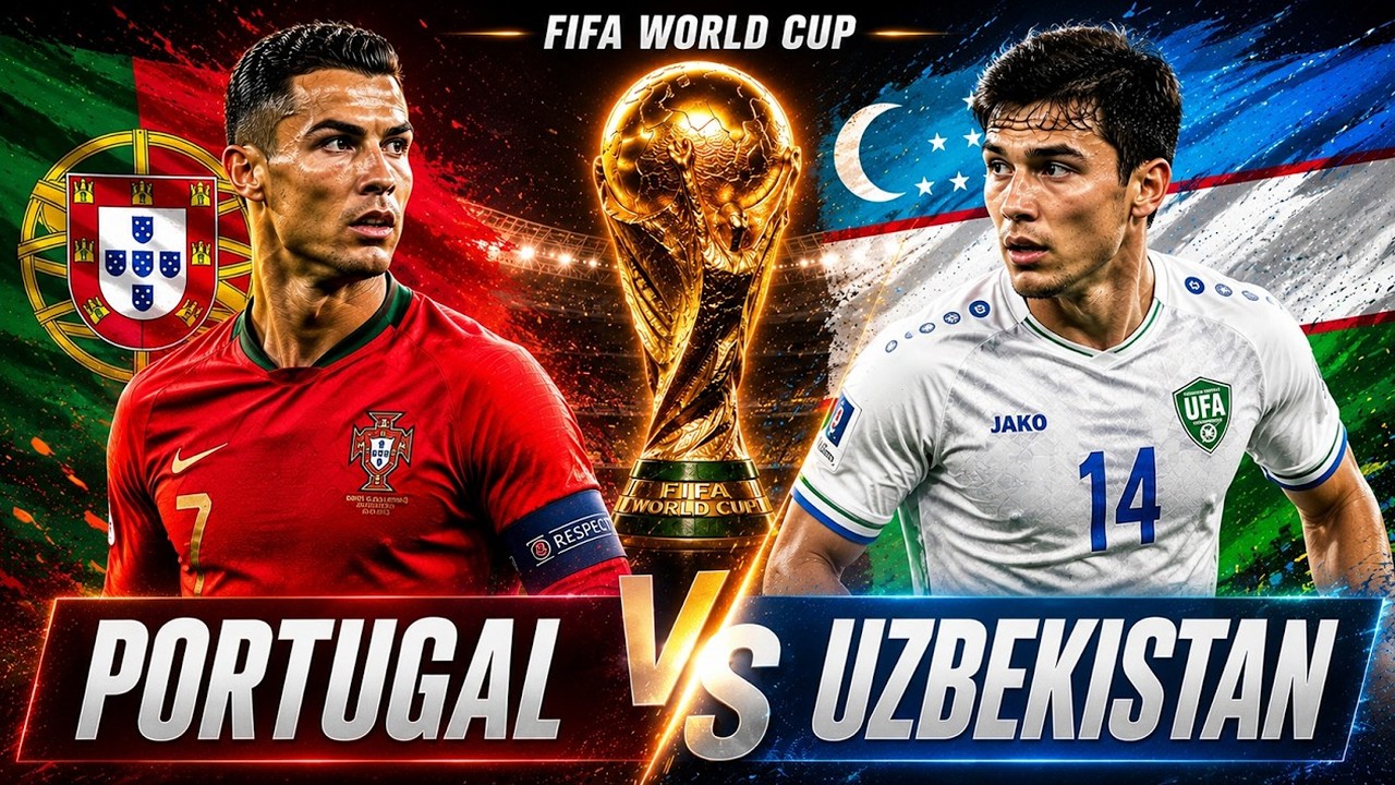 Portugal VS Uzbekistan LIVE | FIFA World Cup 2026 LIVE | Cristiano Ronaldo LIVE | Portugal  LIVE