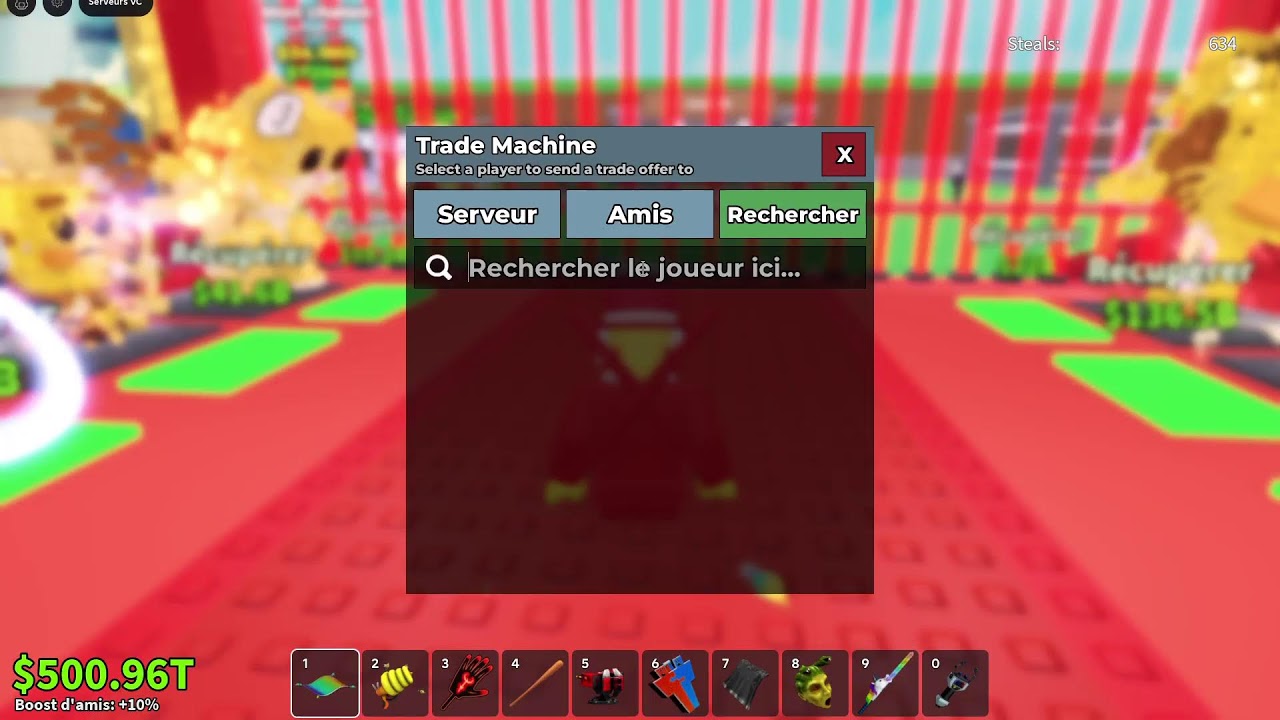 on trade est cherche index pour la base valentin