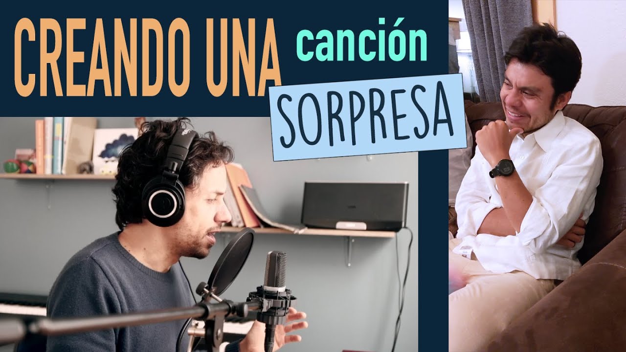 La emoción de una canción sorpresa de cumpleaños