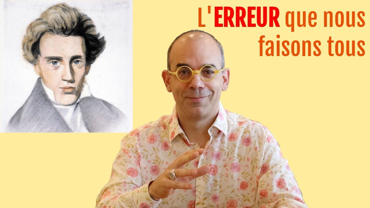 L'erreur de la pensée actuelle (j'existe et personne ne le sait)