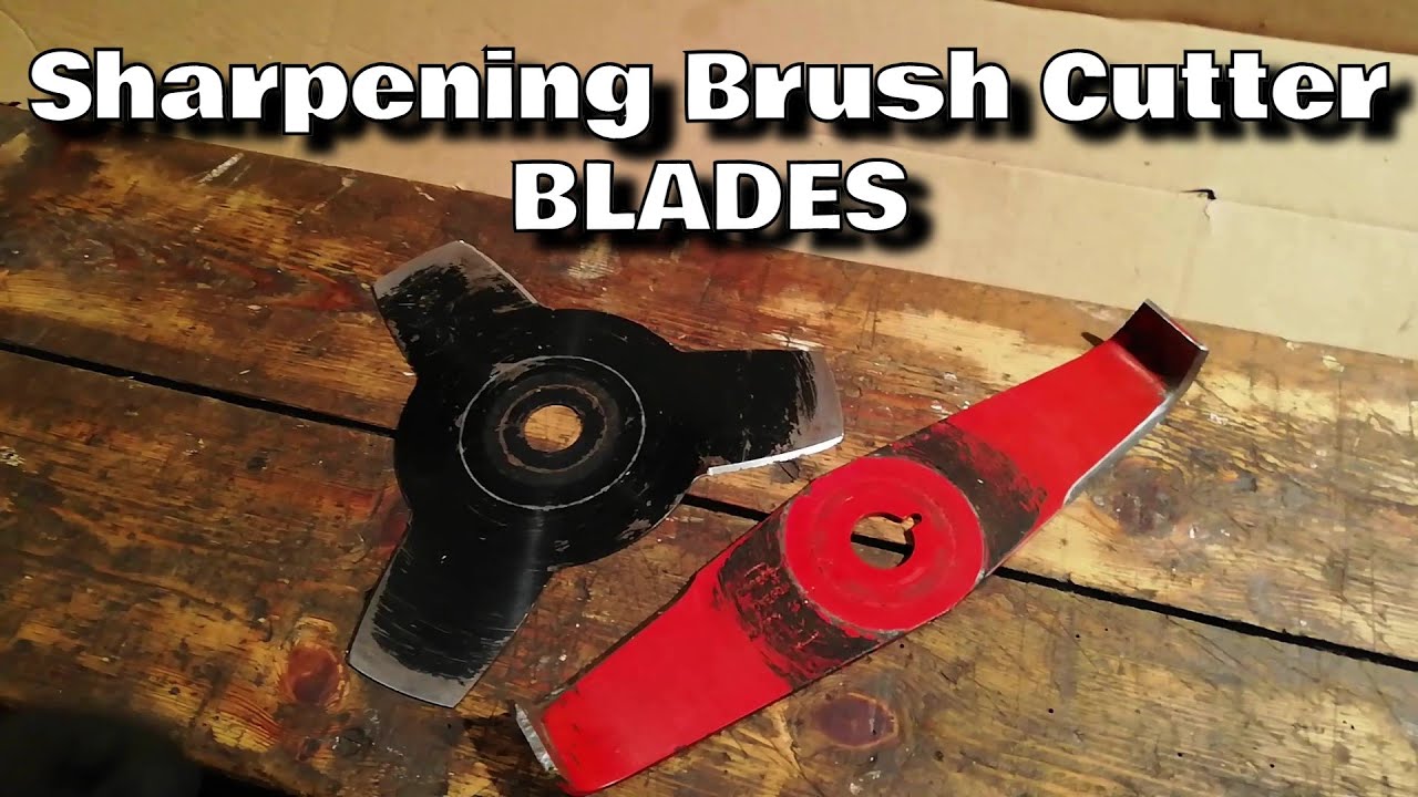 How To Sharpen Brush Cutter Blades