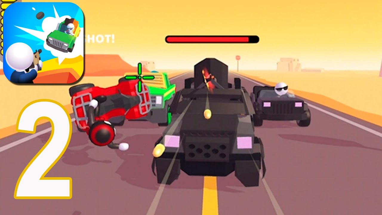 Rage Road - Gameplay Walkthrough Part 2 - Levels 21-30(iOS, Android)