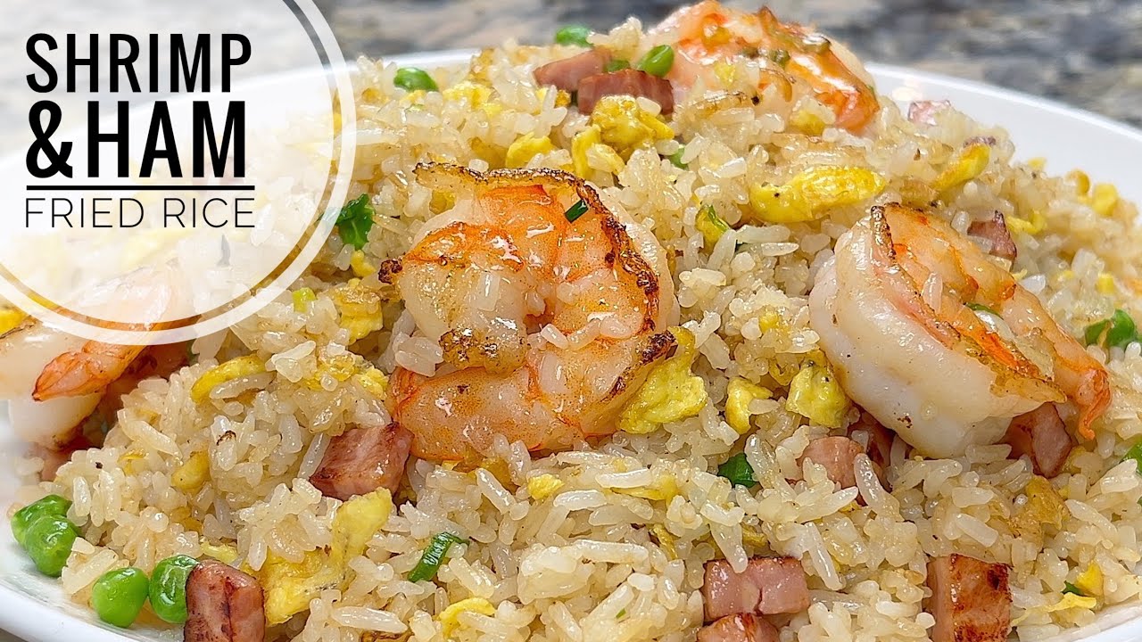 Shrimp And Ham Fried Rice | How To Make Simple And Delicious Fried Rice｜Yang Zhou Fried Rice |