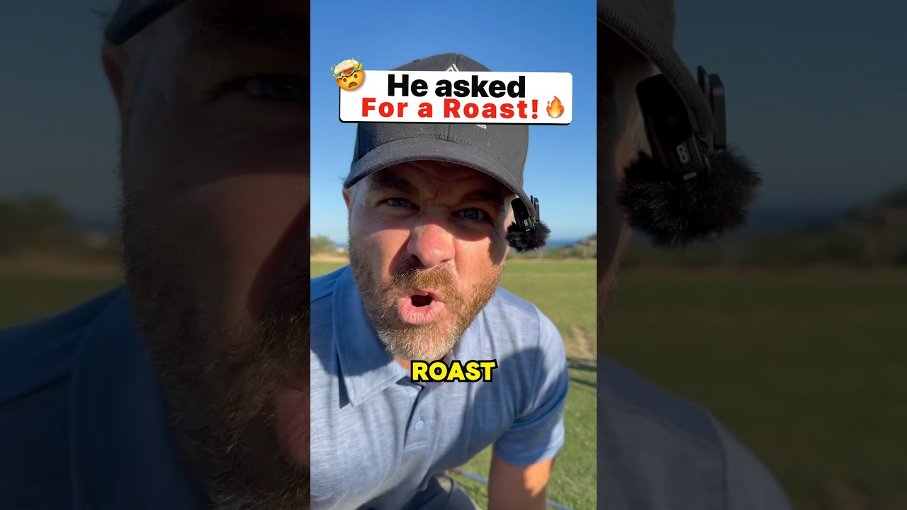 He told me, &ldquo;Coach, roast my swing!&rdquo; But turns out? #SwingAnalysis #BigSwingKings #GolfTips