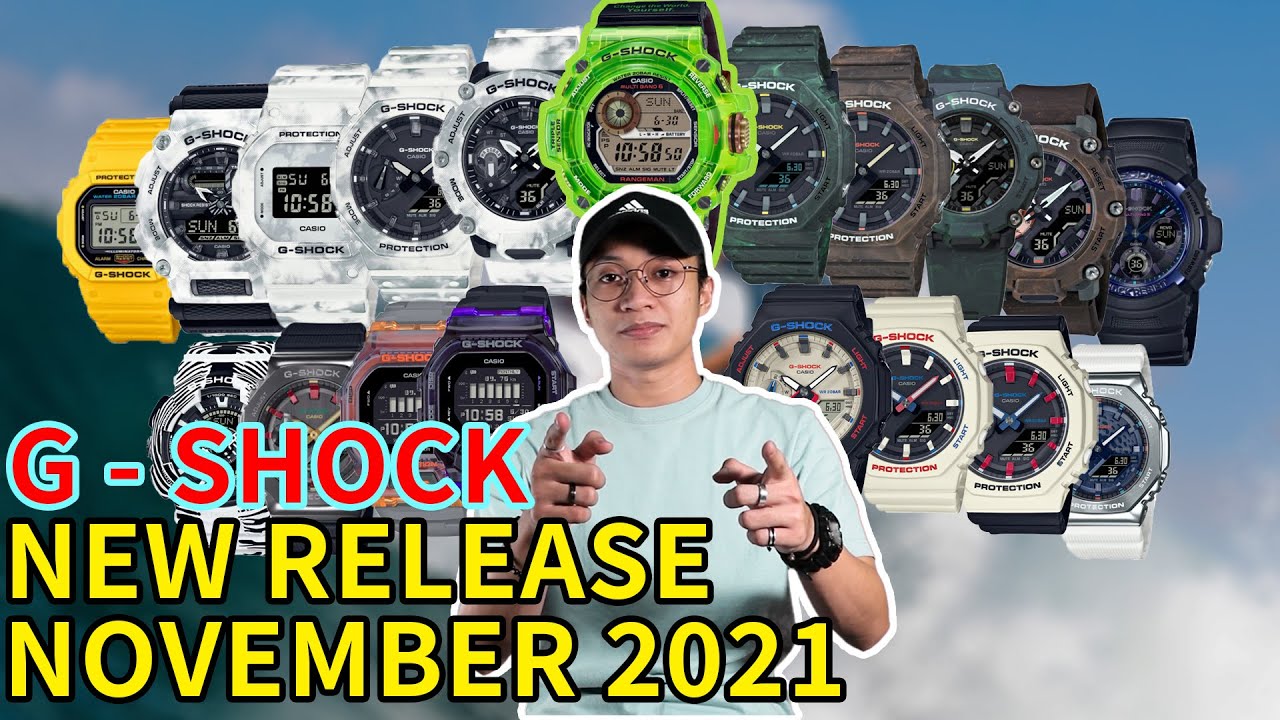 G-shock baru bakal keluar pada November 2021 |  Berbaloi ke jam baru ni?