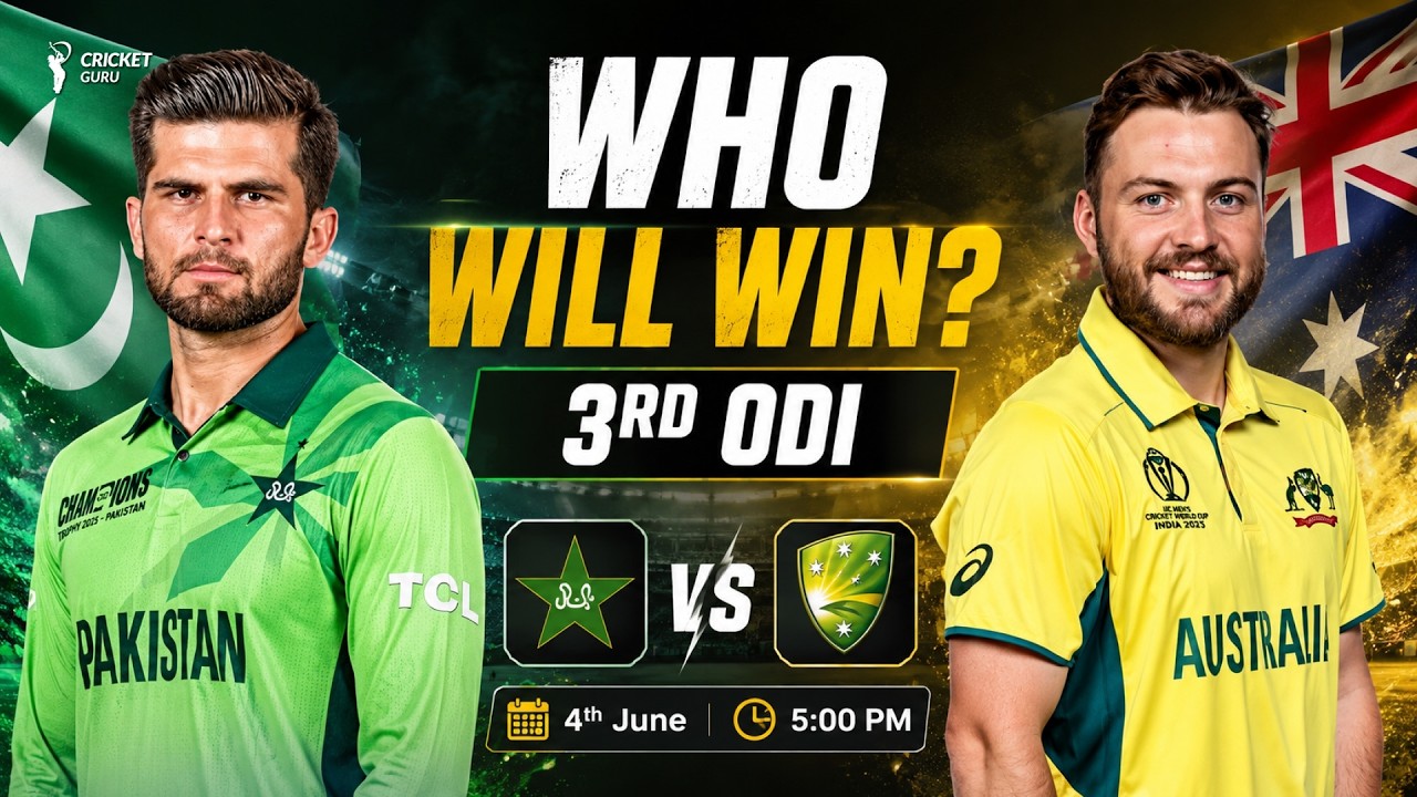 PAK vs AUS 3rd ODI Prediction - Who Will Win? Pitch Report, Playing 11