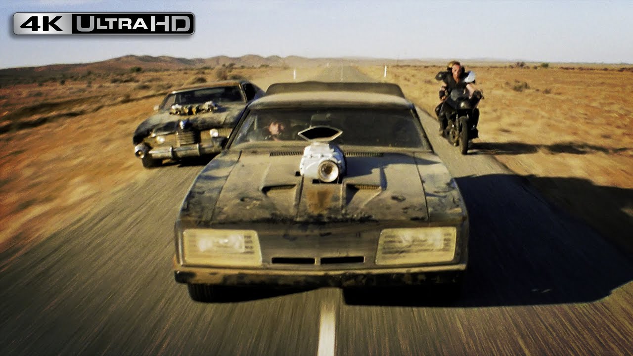 Mad Max 2 4K HDR | Opening Chase Scene