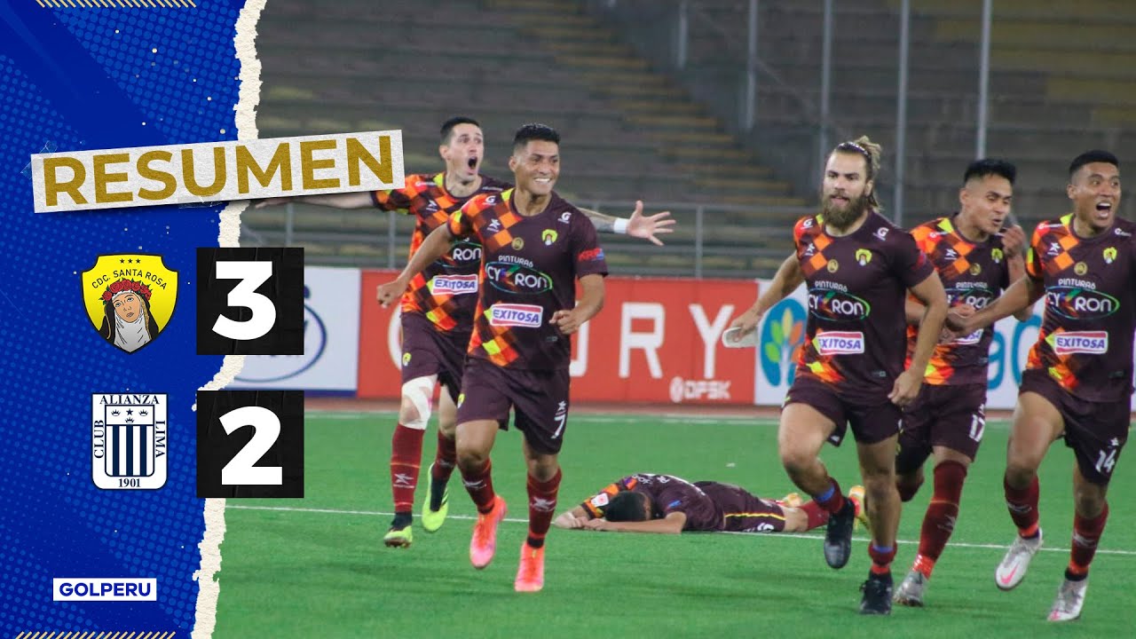 Resumen: Cultural Santa Rosa vs Alianza Lima (2 [3] - [2] 2) #COPABICENTENARIOXGOLPERU