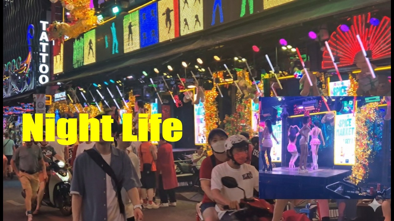 Night Life in Ho Chi Minh City