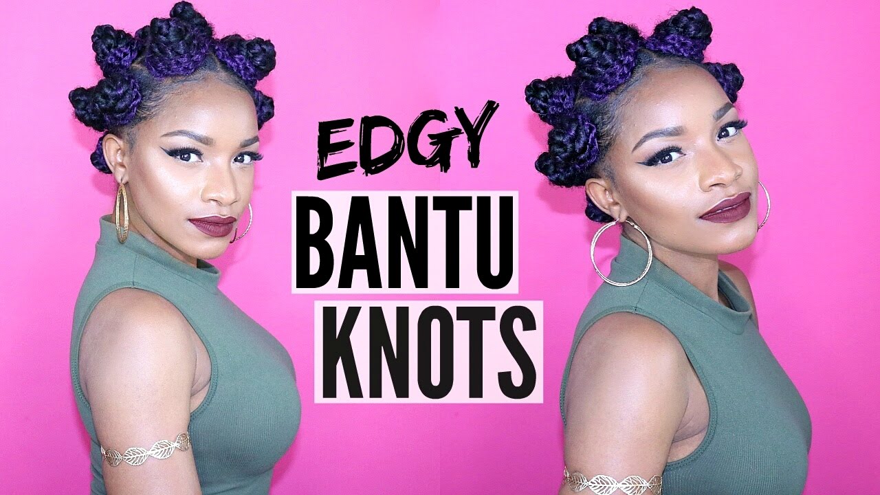 How to | Bantu Knots With Extensions (Natural Hair)
