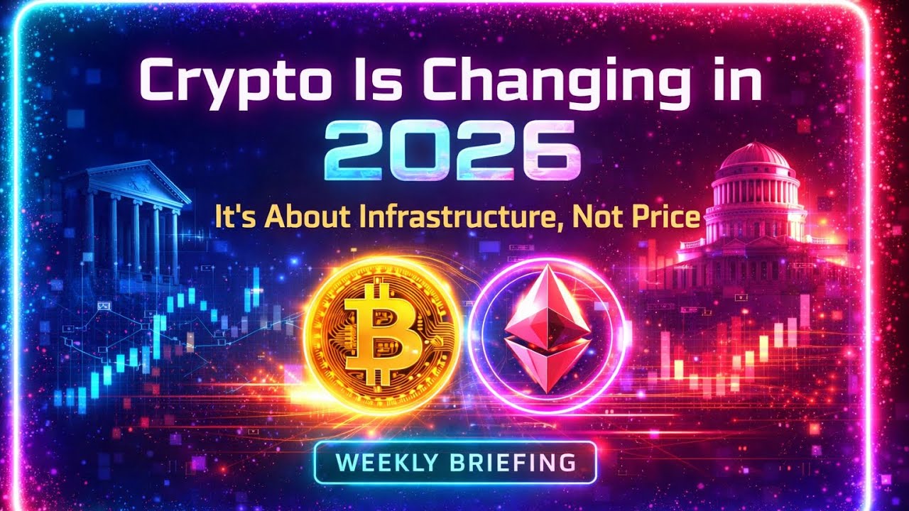 Crypto Infrastructure Is Shifting in 2026 Why Banks, ETFs, & Geopolitics Now Matter More Than Price