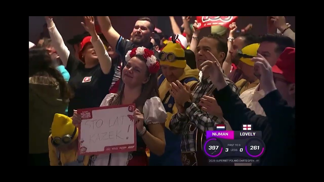 wessel nijman vs thomas lovely poland darts open 2026 round 1 [full match]