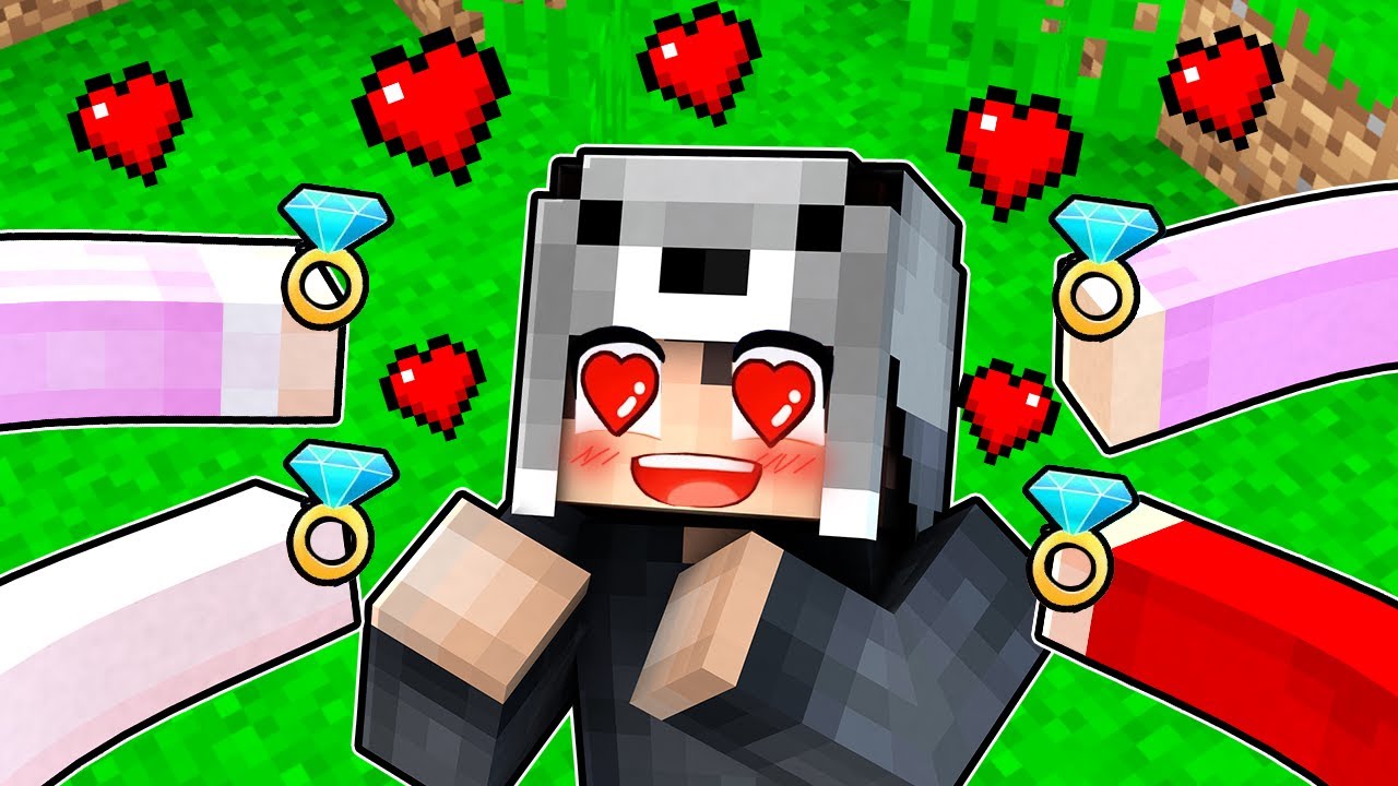 OKULDAKİ TÜM KIZLAR BANA AŞIK OLDU FİLMİ 😍 - Minecraft