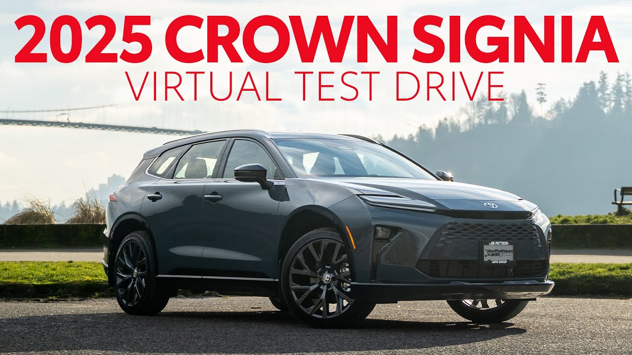 2025 Toyota Crown Signia Limited Walkaround and Virtual Test Drive